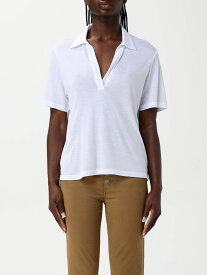 ドンダップ DONDUP ポロシャツ レディース ホワイト Polo DS022JF0349DXXX White 関税 送料無料 ラッピング無料 2025SS gi