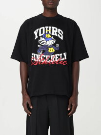 MSGM エムエスジーエム ブラック Black Tシャツ メンズ 秋冬2023 3540MM81237512 【関税・送料無料】【ラッピング無料】 gi