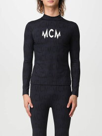 【楽天スーパーSALE!!50000円以上3000円OFFクーポン対象】 MCM エムシーエム ブラック Black Tシャツ メンズ 秋冬2023/2024 MFTDAMM06 【関税・送料無料】【ラッピング無料】 gi