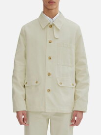 【本日ポイント4倍!!】 アーペーセー A.P.C. ジャケット メンズ ホワイト Jackets COGBJH02993 White 関税 送料無料 ラッピング無料 2025SS gi