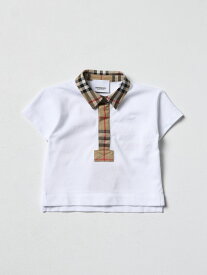 【本日0のつく日ポイント4倍！】 BURBERRY バーバリー ホワイト White Tシャツ ボーイズ 春夏2023 8054189 【関税・送料無料】【ラッピング無料】 gi