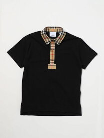 【本日0のつく日ポイント4倍！】 BURBERRY バーバリー ブラック Black トップス ボーイズ 秋冬2023/2024 8053654 【関税・送料無料】【ラッピング無料】 gi