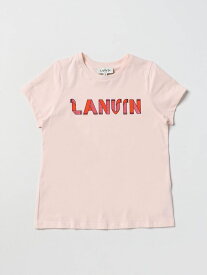 LANVIN ランバン ピンク Pink Tシャツ ボーイズ 秋冬2023/2024 N15109 【関税・送料無料】【ラッピング無料】 gi