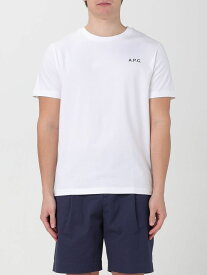 【5のつく日は全商品ポイント4倍】 A.P.C. アーペーセー ホワイト White Tシャツ メンズ 春夏2024 COBQXH26365 【関税・送料無料】【ラッピング無料】 gi