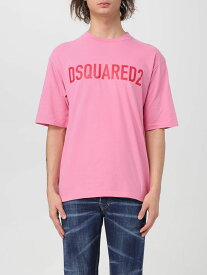 DSQUARED2 ディースクエアード ピンク Pink Tシャツ メンズ 春夏2024 S74GD1197D20004 【関税・送料無料】【ラッピング無料】 gi