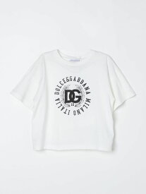 DOLCE&GABBANA ドルチェ＆ガッバーナ ホワイト White Tシャツ ボーイズ 春夏2024 L4JTEGG7D8T 【関税・送料無料】【ラッピング無料】 gi