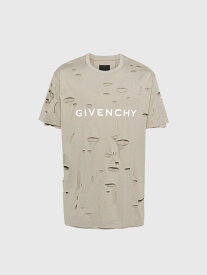 【毎月1日はエントリーでポイント3倍！】 GIVENCHY ジバンシィ ベージュ Beige Tシャツ メンズ 春夏2024 BM716N3Y8Y 【関税・送料無料】【ラッピング無料】 gi