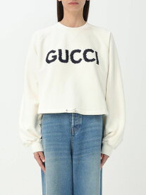 【本日0のつく日ポイント4倍！】 GUCCI グッチ ベージュ Cream トレーナー レディース 春夏2024 760366XJGDL 【関税・送料無料】【ラッピング無料】 gi