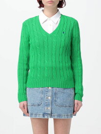 POLO RALPH LAUREN ラルフローレン グリーン Green トレーナー レディース 春夏2024 211891641005 【関税・送料無料】【ラッピング無料】 gi