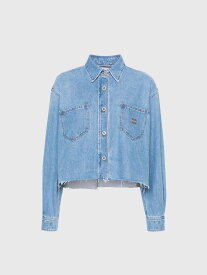 MIU MIU ミュウ ミュウ ブルー Denim ジャケット レディース 春夏2024 GWB188131K 【関税・送料無料】【ラッピング無料】 gi