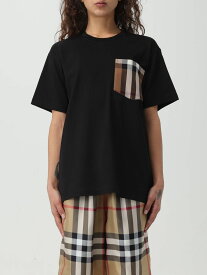 BURBERRY バーバリー ブラック Black Tシャツ レディース 春夏2024 8080323 【関税・送料無料】【ラッピング無料】 gi