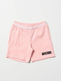 MOSCHINO モスキーノ ピンク Pink ショートパンツ ベビーユニセックス 春夏2022 MMQ00C LCA34 【関税・送料無料】【ラッピング無料】 gi