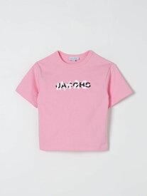 MARC JACOBS マーク ジェイコブス ピンク Pink Tシャツ ガールズ 春夏2024 W60205 【関税・送料無料】【ラッピング無料】 gi