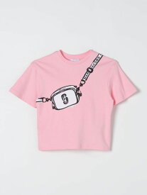 MARC JACOBS マーク ジェイコブス ピンク Pink Tシャツ ガールズ 春夏2024 W60207 【関税・送料無料】【ラッピング無料】 gi