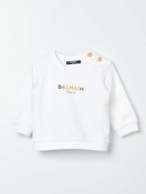 【楽天スーパーSALE!!50000円以上3000円OFFクーポン対象】 BALMAIN バルマン ホワイト White ベビーウェア ベビーユニセックス 春夏2024 BU4620Z0001 【関税・送料無料】【ラッピング無料】 gi