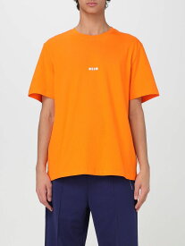 MSGM エムエスジーエム オレンジ Orange Tシャツ メンズ 春夏2024 3640MM500247002 【関税・送料無料】【ラッピング無料】 gi