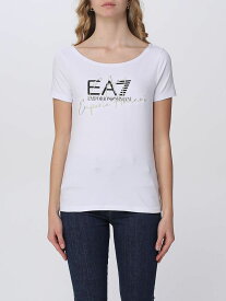 EA7 エンポリオ アルマーニ ホワイト White Tシャツ レディース 春夏2023 3RTT30TJDLZ 【関税・送料無料】【ラッピング無料】 gi