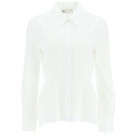 TORY BURCH トリー バーチ ホワイト Bianco Tory burch cotton poplin shirt シャツ レディース 春夏2023 145139 【関税・送料無料】【ラッピング無料】 ik