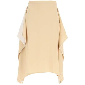 BURBERRY バーバリー ベージュ Beige Burberry 'thea' silk midi skirt スカート レディース 秋冬2023 8055024 【関税・送料無料】【ラッピング無料】 ik