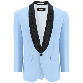 【楽天スーパーSALE!!100000円以上4000円OFFクーポン対象】 DSQUARED2 ディースクエアード ブルー Celeste ジャケット メンズ 春夏2023 S71BN0910 S76497 【関税・送料無料】【ラッピング無料】 ik