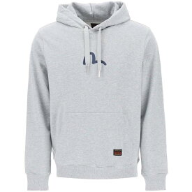 【本日5の付く日ポイント4倍!!】 EVISU エビス グレー Grigio Evisu seagull print hoodie トレーナー メンズ 春夏2023 0ELBSM0SW320XXCT 【関税・送料無料】【ラッピング無料】 ik