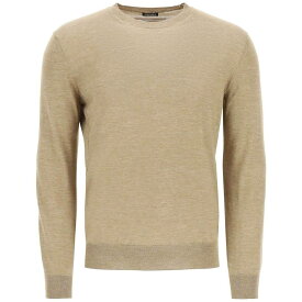 ZEGNA ゼニア ベージュ Beige Zegna lightweight silk cashmere and linen sweater トレーナー メンズ 春夏2023 UBF91A5 110 【関税・送料無料】【ラッピング無料】 ik