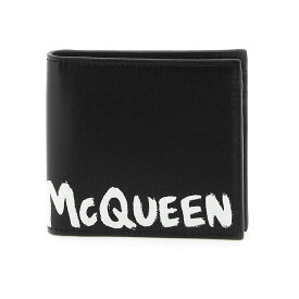 ALEXANDER MCQUEEN アレキサンダー マックイーン マルチカラー Colori misti Alexander mcqueen 'mcqueen graffiti' bi-fold wallet 財布 メンズ 秋冬2023 602137 1AAMJ 【関税・送料無料】【ラッピング無料】 ik