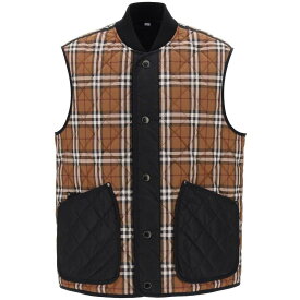 BURBERRY バーバリー マルチカラー Colori misti Burberry weaveron quilted vest ベスト メンズ 秋冬2023 8071712 【関税・送料無料】【ラッピング無料】 ik