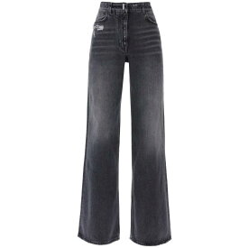GIVENCHY ジバンシィ ブラック Nero Givenchy baggy jeans with wide leg デニム レディース 秋冬2023 BW50WH5Y5N 【関税・送料無料】【ラッピング無料】 ik