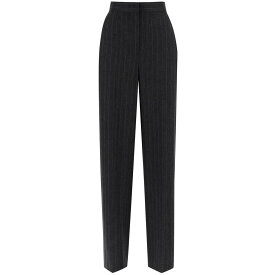 MAX MARA マックス マーラ グレー Grigio Max mara 'rea' pants in pinstriped jersey パンツ レディース 秋冬2023 REA 【関税・送料無料】【ラッピング無料】 ik