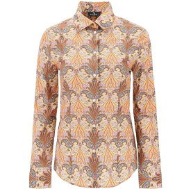 ETRO エトロ マルチカラー Multicolor Etro slim fit shirt with paisley pattern シャツ レディース 秋冬2023 12403 5102 【関税・送料無料】【ラッピング無料】 ik