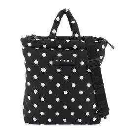 【本日0の付く日ポイント4倍!!】 MARNI マルニ マルチカラー Colori misti Marni polka-dot print tote bag トートバッグ レディース 秋冬2023 SHMP0105U1P6263 【関税・送料無料】【ラッピング無料】 ik