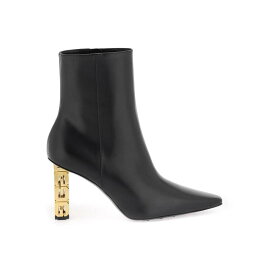 GIVENCHY ジバンシィ ブラック Nero Givenchy leather ankle boots with g cube heel ブーツ レディース 秋冬2023 BE6042E1M9 【関税・送料無料】【ラッピング無料】 ik