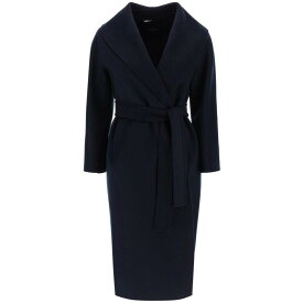 S MAX MARA エスマックスマーラ ブルー Blu 's max mara virgin wool and cashmere 'marilu' coat コート レディース 秋冬2023 MARILU 【関税・送料無料】【ラッピング無料】 ik