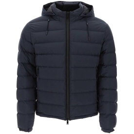 ZEGNA ゼニア ブルー Blu Zegna short hooded down jacket ジャケット メンズ 秋冬2023 UCT35A6 C122B 【関税・送料無料】【ラッピング無料】 ik