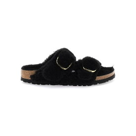 BIRKENSTOCK ビルケンシュトック ブラック Nero Birkenstock arizona big buckle mules in teddy サンダル レディース 秋冬2023 1025920 【関税・送料無料】【ラッピング無料】 ik