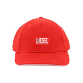 DIESEL ディーゼル レッド Rosso Diesel corry-jacq-wash baseball cap 帽子 メンズ 秋冬2023 A11360 0BLAA 【関税・送料無料】【ラッピング無料】 ik