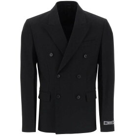 VERSACE ヴェルサーチ ブラック Nero Versace tailoring jacket in wool ジャケット メンズ 秋冬2023 1012492 1A07978 【関税・送料無料】【ラッピング無料】 ik