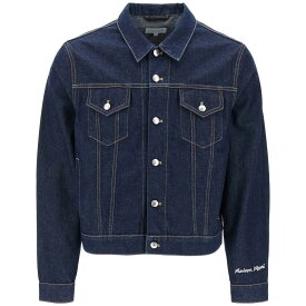 MAISON KITSUNE メゾン キツネ ブルー Blu Maison kitsune light denim jacket ジャケット メンズ 秋冬2023 LM02104WW0081 【関税・送料無料】【ラッピング無料】 ik