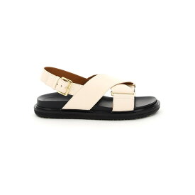 【本日0の付く日ポイント4倍!!】 MARNI マルニ ホワイト Bianco Marni fussbett sandals サンダル レディース 春夏2024 FBMS015701P3614 【関税・送料無料】【ラッピング無料】 ik