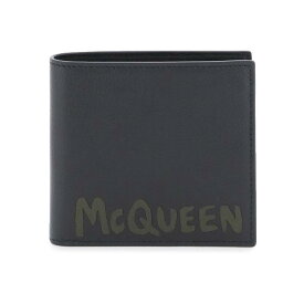 ALEXANDER MCQUEEN アレキサンダー マックイーン マルチカラー Colori misti Alexander mcqueen graffiti bi-fold wallet 財布 メンズ 春夏2024 602137 1AAQ5 【関税・送料無料】【ラッピング無料】 ik