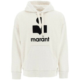 MARANT マラント グレー Grigio Marant 'miley' hoodie with flocked logo トレーナー メンズ 春夏2024 SW0027HA B1M18H 【関税・送料無料】【ラッピング無料】 ik