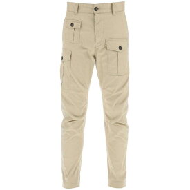 【本日5の付く日ポイント4倍!!】 DSQUARED2 ディースクエアード ベージュ Beige Dsquared2 sexy cargo pants パンツ メンズ 春夏2024 S74KB0818 S39021 【関税・送料無料】【ラッピング無料】 ik