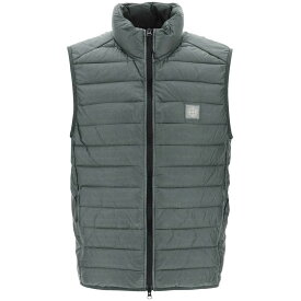 STONE ISLAND ストーン アイランド グリーン Verde Stone island lightweight puffer vest in r-nylon down-tc ベスト メンズ 春夏2024 8015G0524 【関税・送料無料】【ラッピング無料】 ik