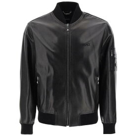 VERSACE ヴェルサーチ ブラック Nero Versace leather bomber jacket ジャケット メンズ 春夏2024 1013867 1A09813 【関税・送料無料】【ラッピング無料】 ik