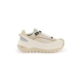 MONCLER モンクレール ベージュ Beige Moncler basic sneakers trailgrip スニーカー メンズ 春夏2024 4M001 10 M4249 【関税・送料無料】【ラッピング無料】 ik