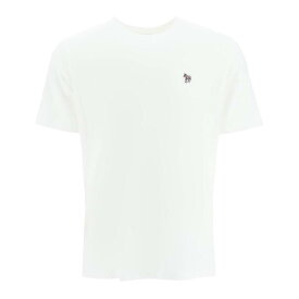 PAUL SMITH ポールスミス ホワイト Bianco Ps paul smith organic cotton t-shirt Tシャツ メンズ 春夏2024 M2R 011R KZEBRA 【関税・送料無料】【ラッピング無料】 ik