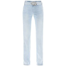 DIESEL ディーゼル ブルー Celeste Diesel d-ebbybelt flared jeans デニム レディース 春夏2024 A13147 0JGAA 【関税・送料無料】【ラッピング無料】 ik