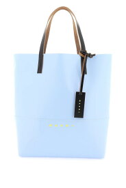 MARNI マルニ ブルー Celeste Marni tribeca tote bag トートバッグ メンズ 春夏2024 SHMQ0037A1P5769 【関税・送料無料】【ラッピング無料】 ik