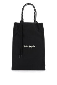 PALM ANGELS パーム エンジェルス ブラック Nero Palm angels embroidered logo tote bag with トートバッグ メンズ 春夏2024 PMNA074S24FAB001 【関税・送料無料】【ラッピング無料】 ik